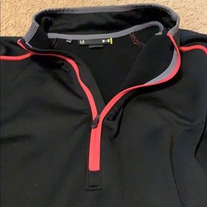 UA half zip sweater.
